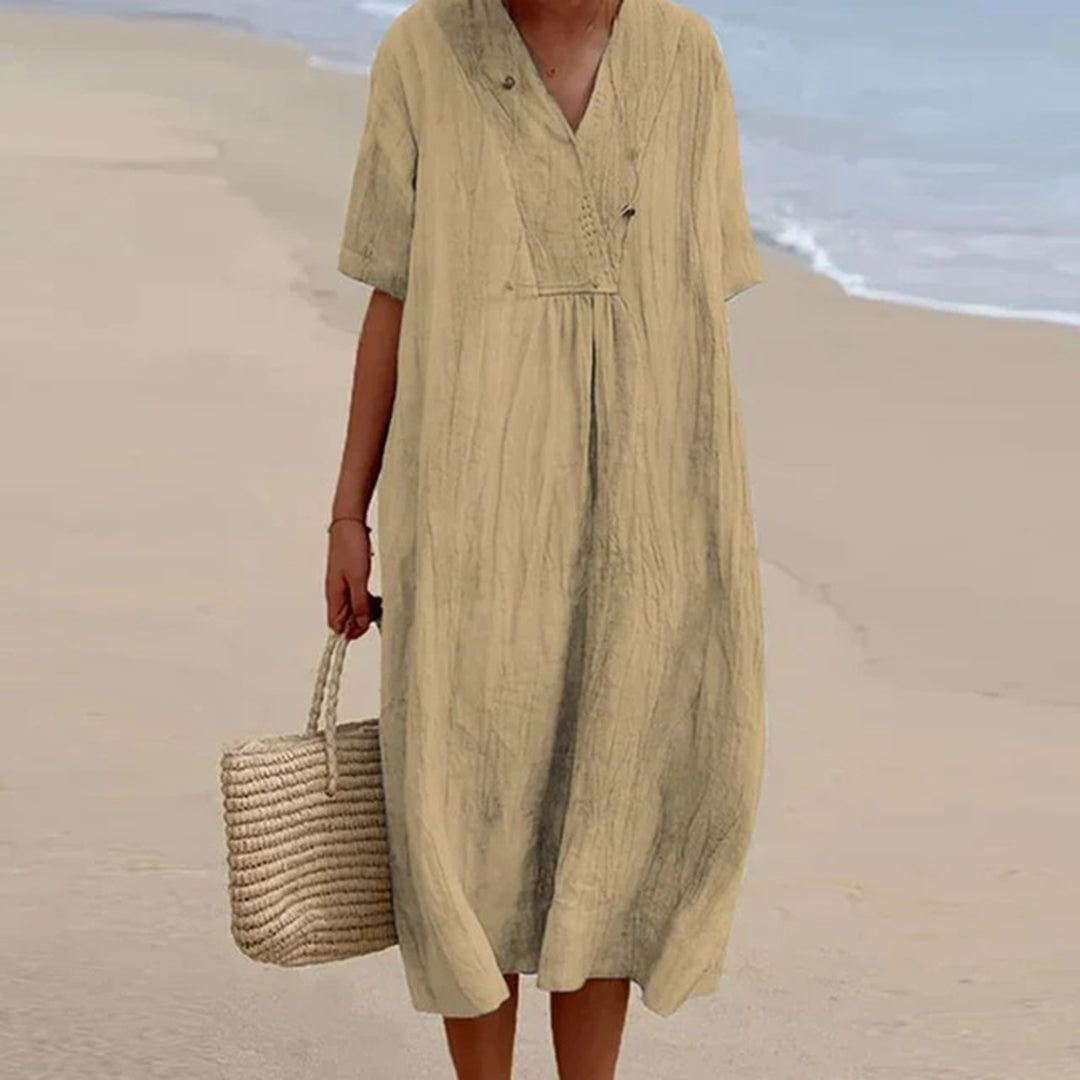Relaxed Fit Midi Dress