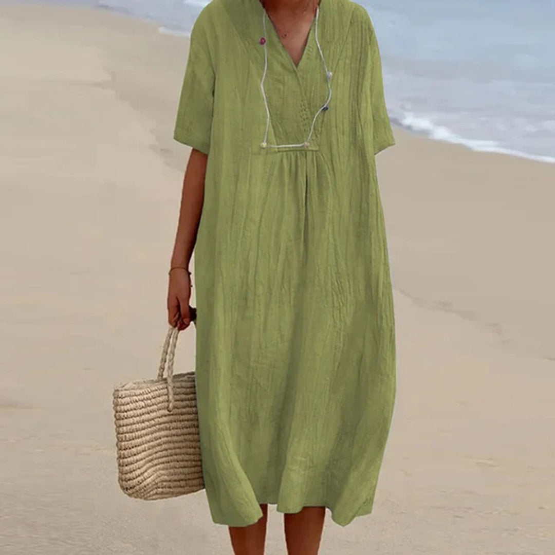 Relaxed Fit Midi Dress