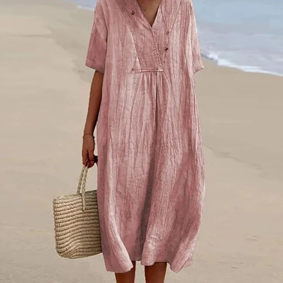 Relaxed Fit Midi Dress