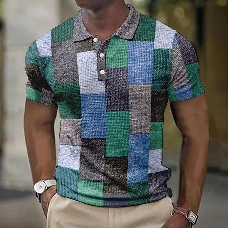 Men’s Retro-Inspired Polo Shirt