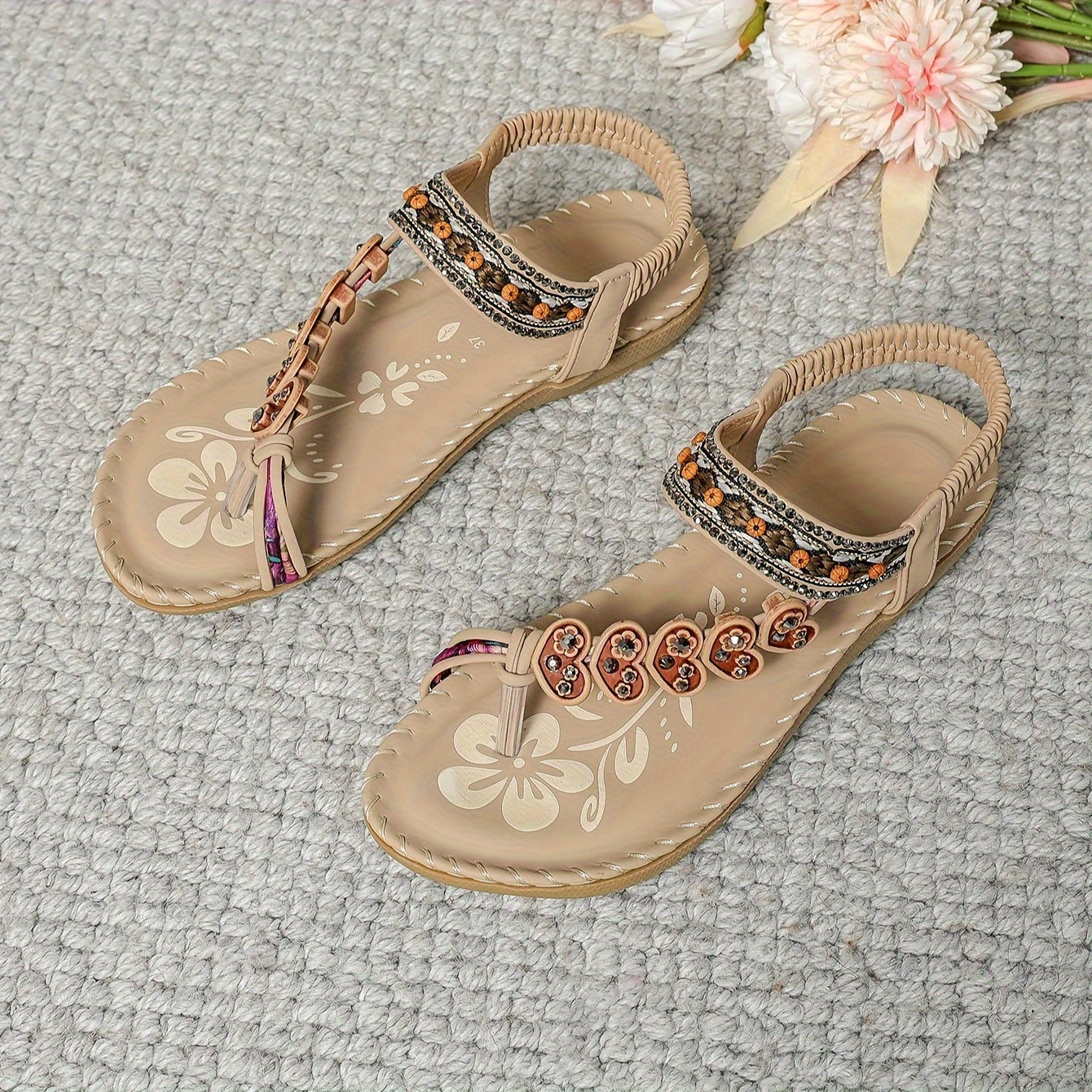 Boho-Inspired Comfort Sandals