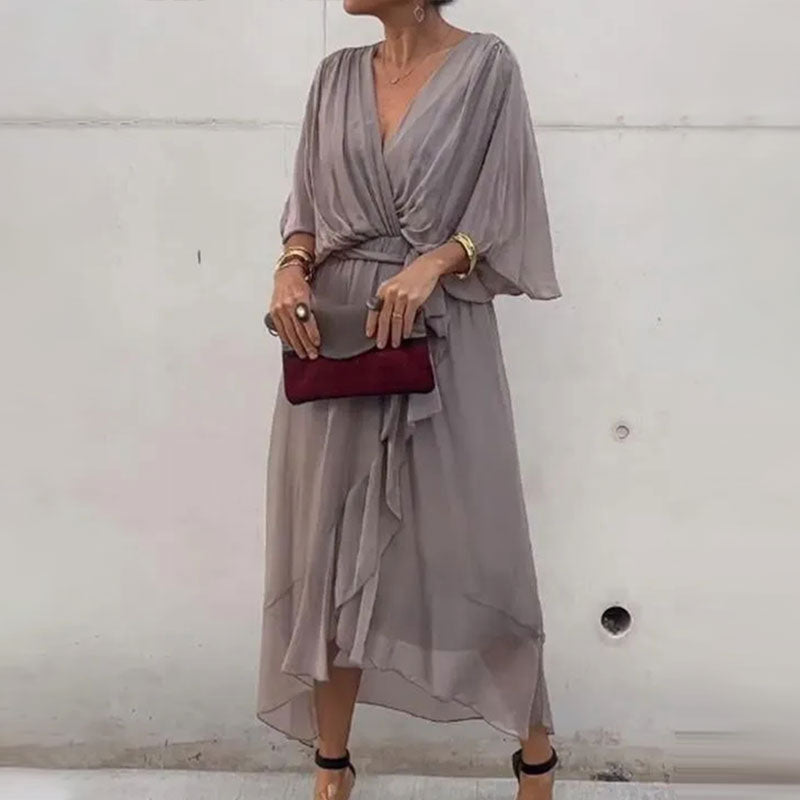 Curve-Flattering Evening Dress