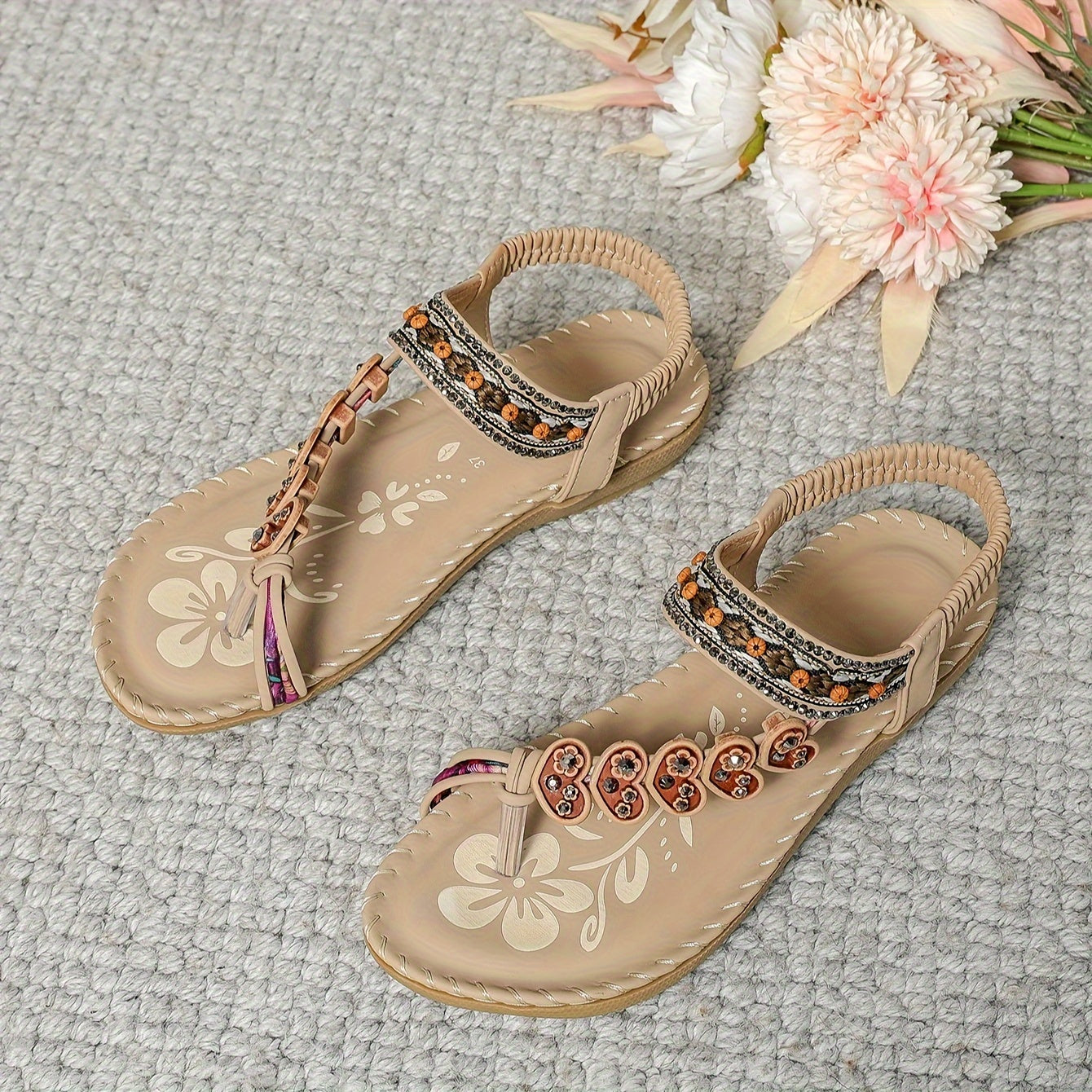 Boho-Inspired Comfort Sandals