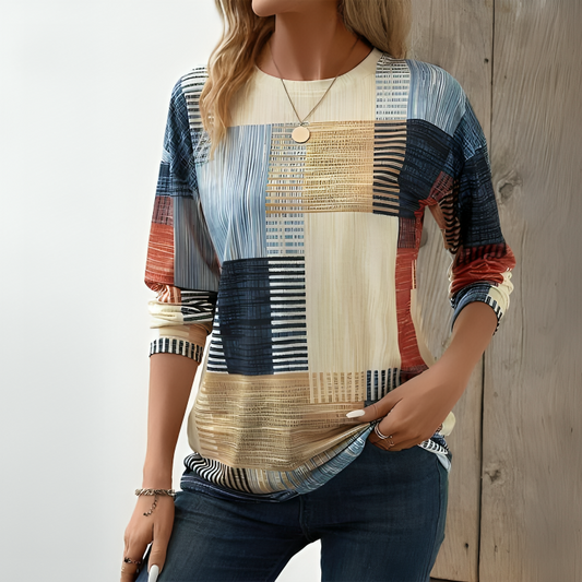 Colourful Round Neck T-Shirt