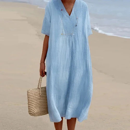 Relaxed Fit Midi Dress