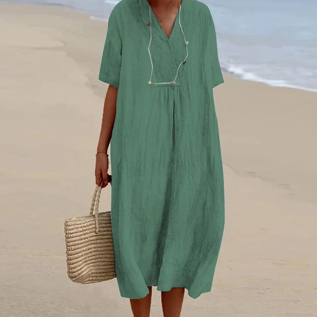 Relaxed Fit Midi Dress