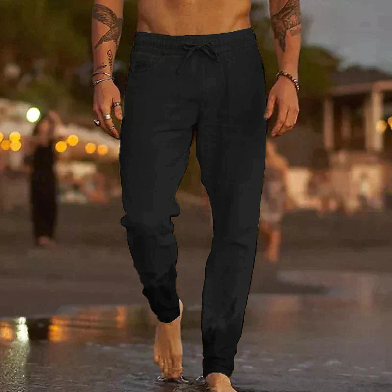 Men’s Premium Cotton Drawstring Trousers