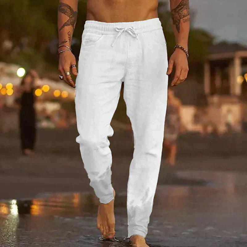 Men’s Premium Cotton Drawstring Trousers
