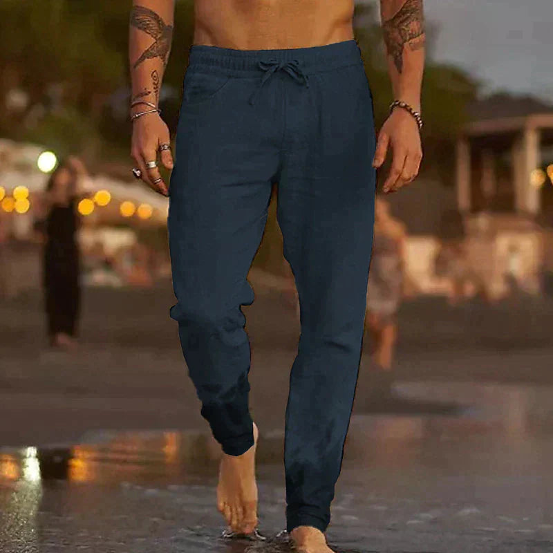 Men’s Premium Cotton Drawstring Trousers