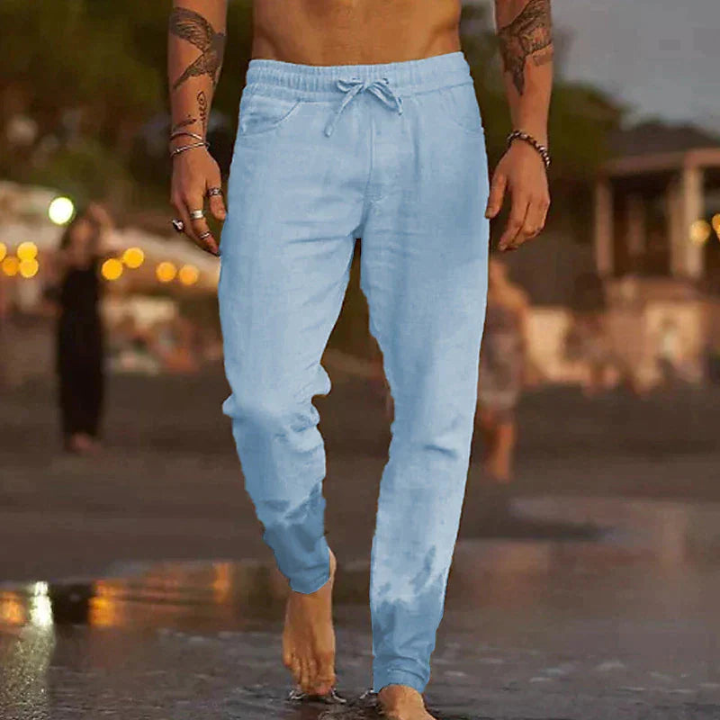 Men’s Premium Cotton Drawstring Trousers