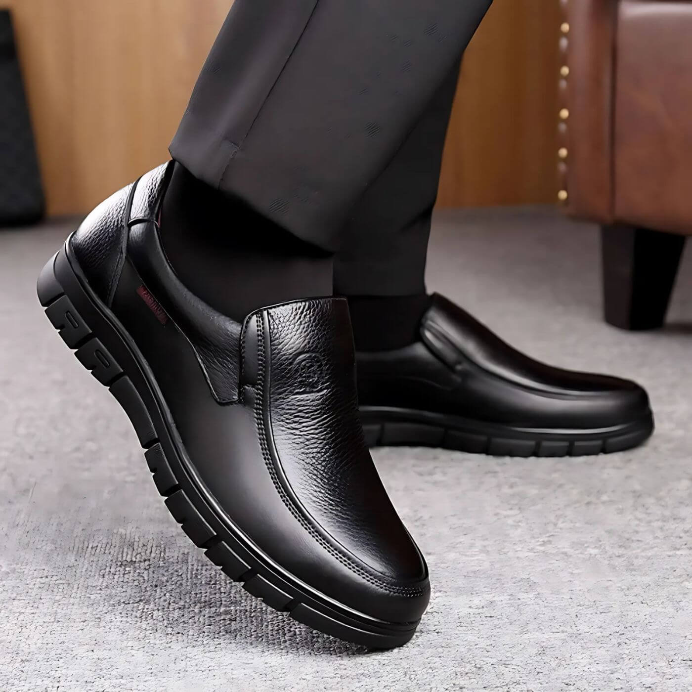 Men’s Supportive Leather Shoes