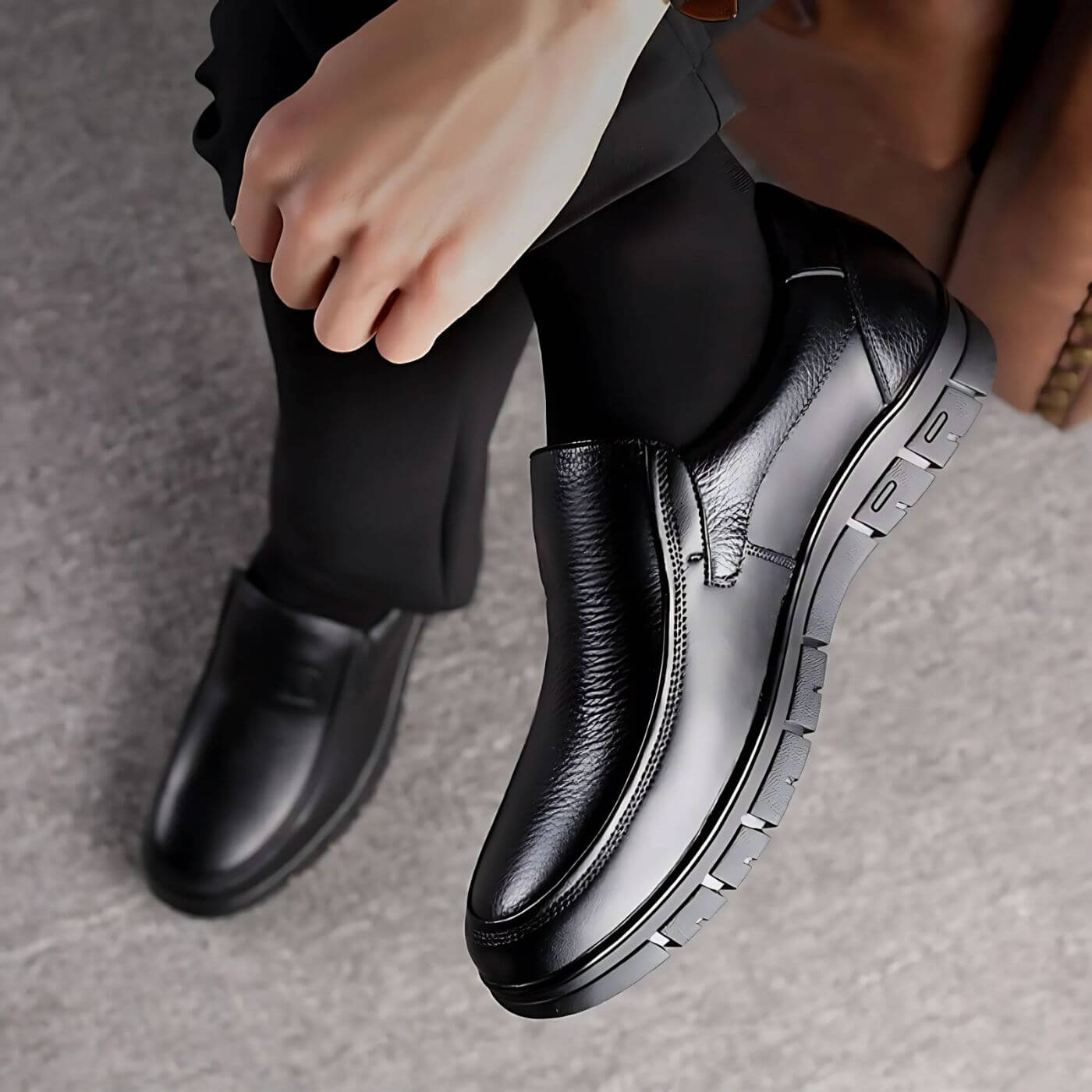 Men’s Supportive Leather Shoes