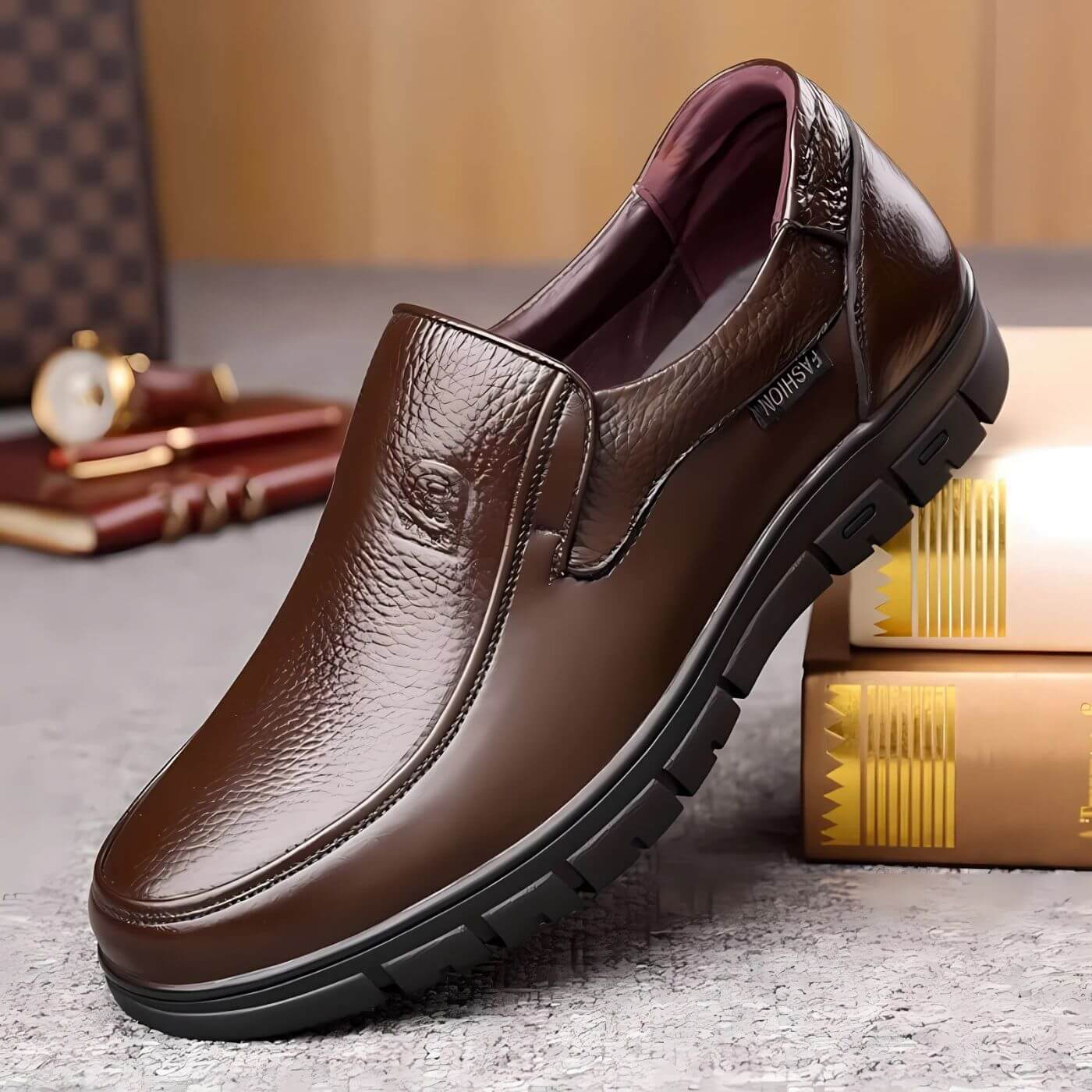 Men’s Supportive Leather Shoes