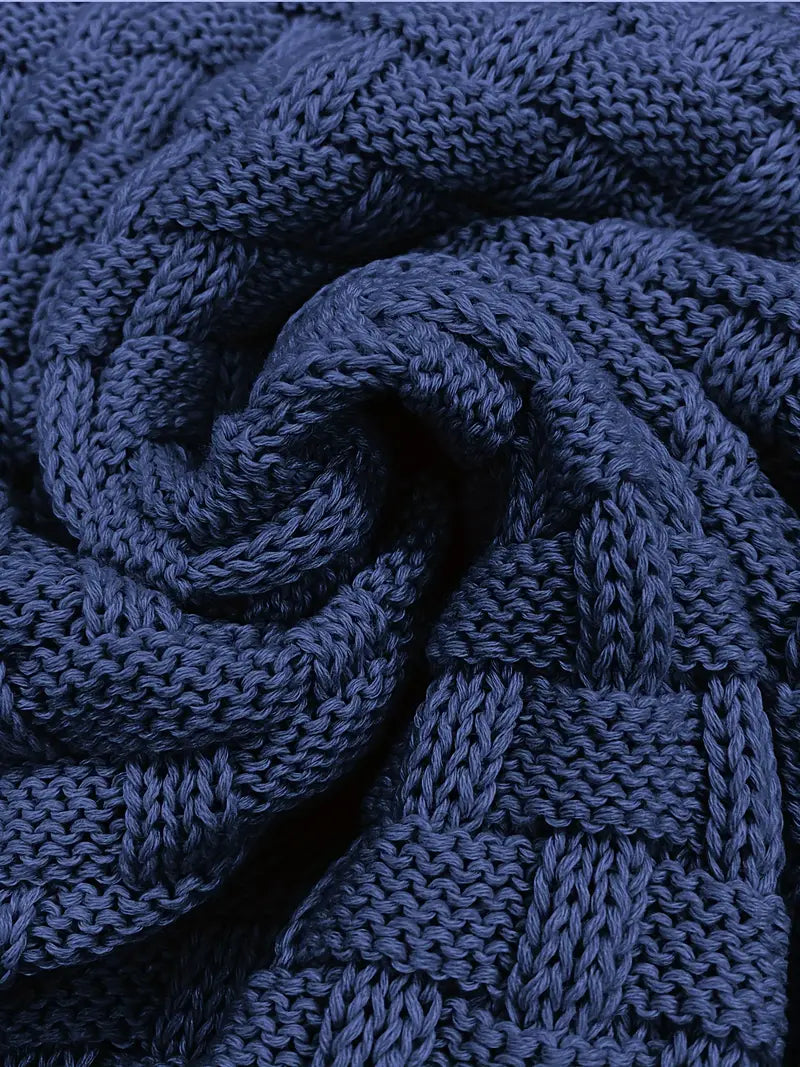 Men’s Textured Knit Pullover